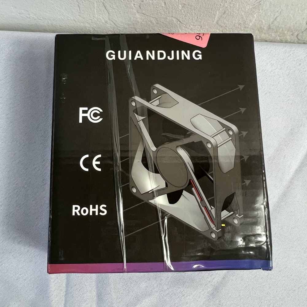 🌀 GUIANDJING 120mm DC 12V Cooling Fan – Quiet Computer Case Fan